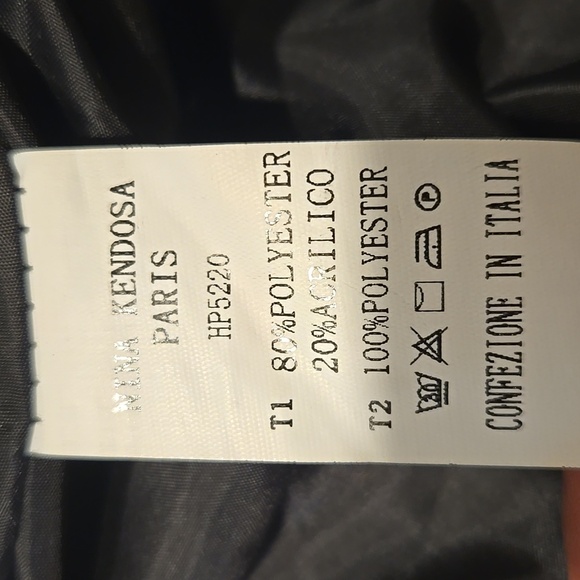 NWT Nina Kendosa Patterned Vest - Picture 9 of 9